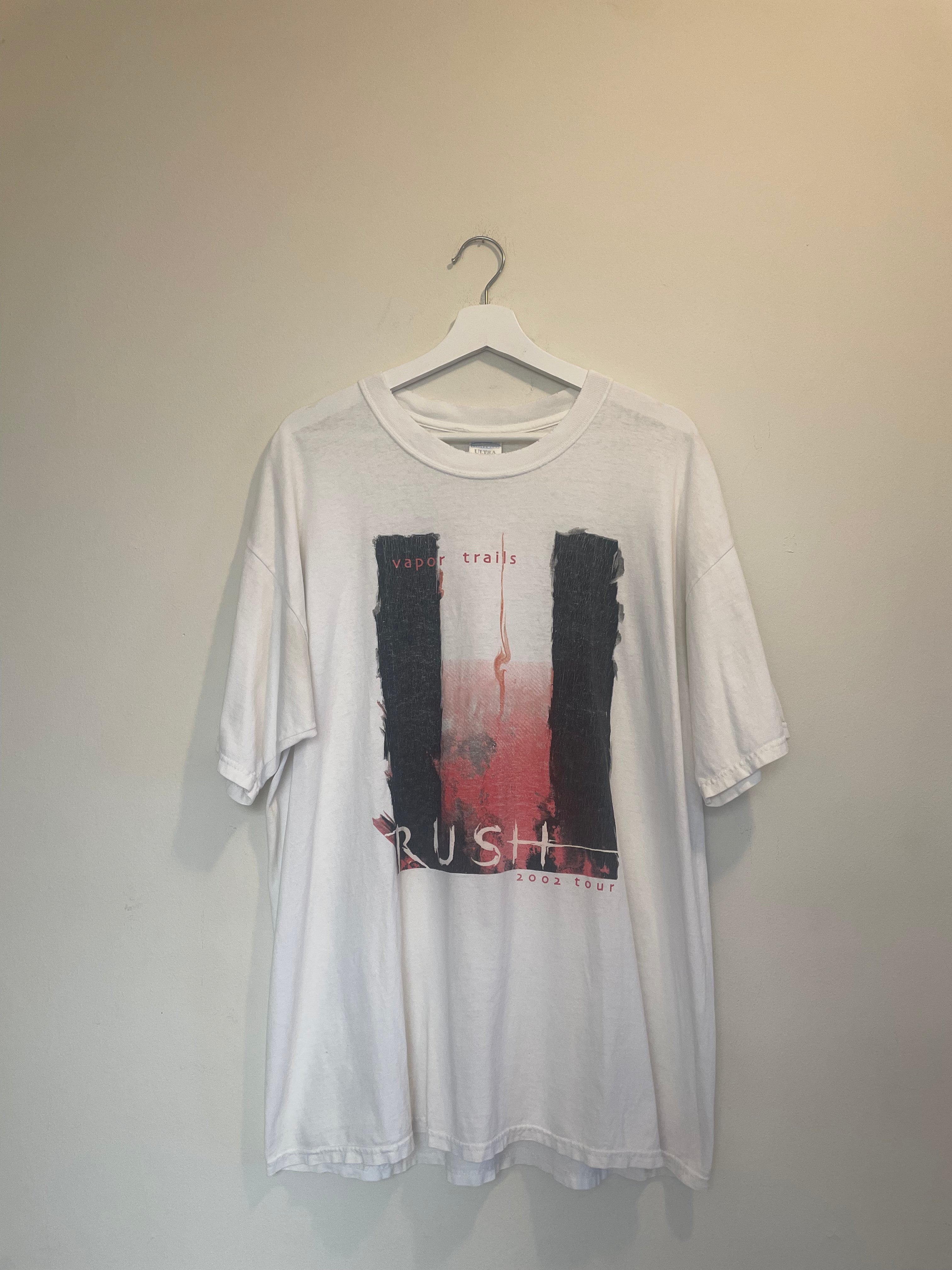 00s Rush Vapor Trails Tour Tee (XL)