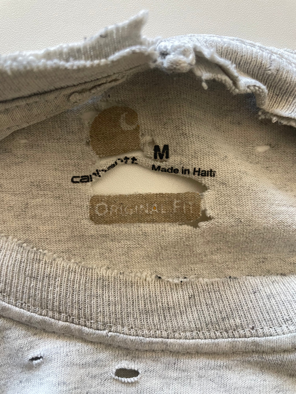 Thrashed Carhartt Tee (M)