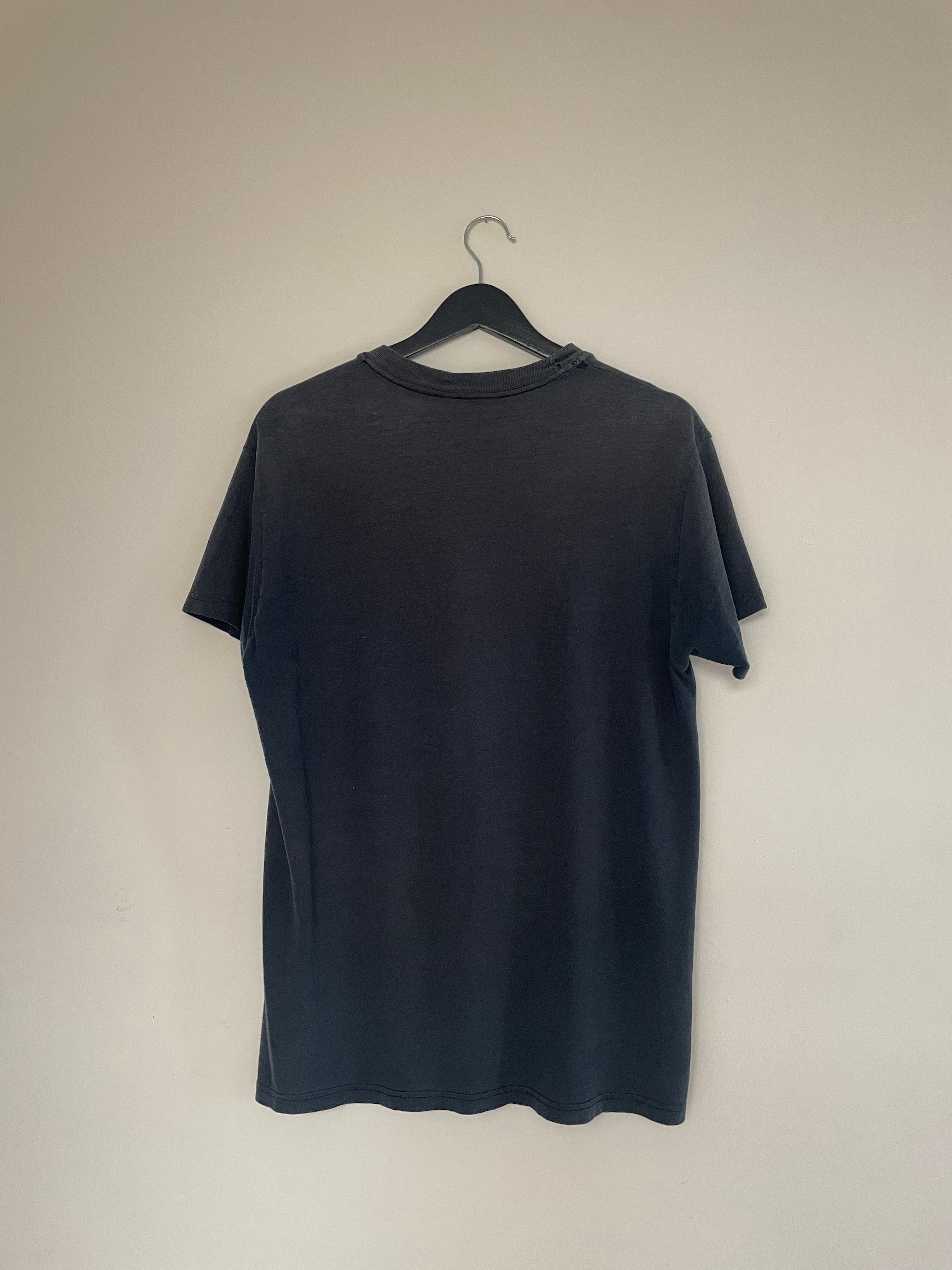 90s Navy Blue Baby Tee (M)