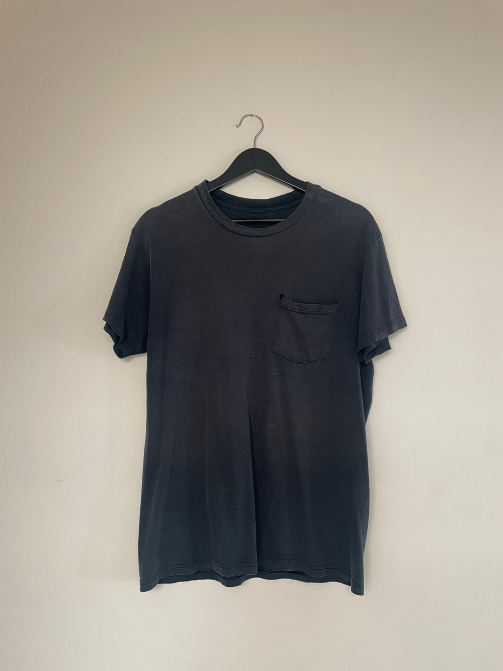 90s Navy Blue Baby Tee (M)