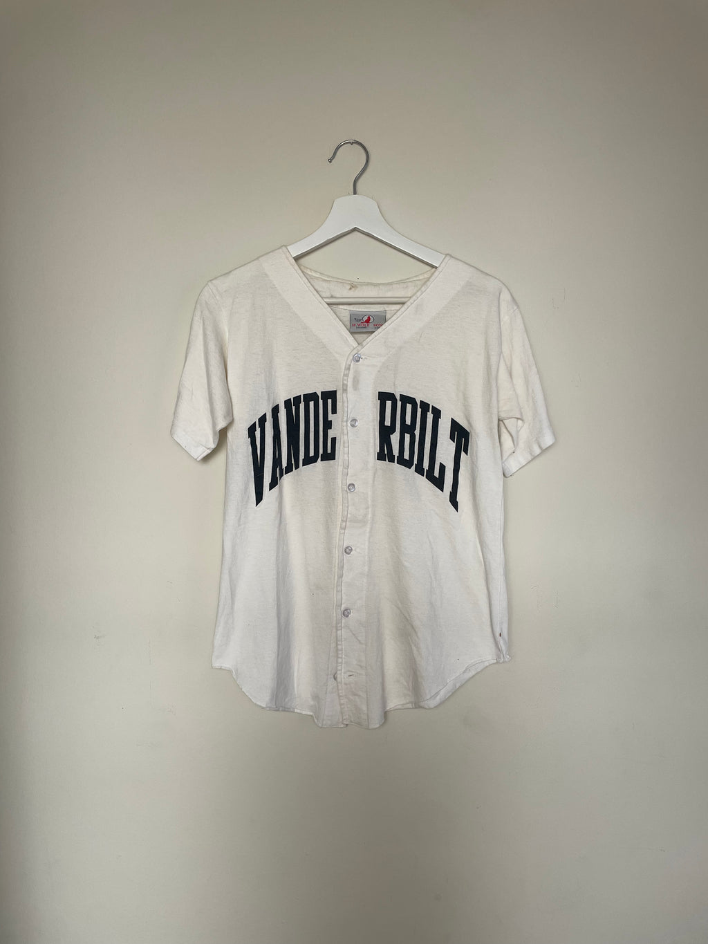 70s H. Wolf & Sons Vanderbilt baseball jersey (XS)